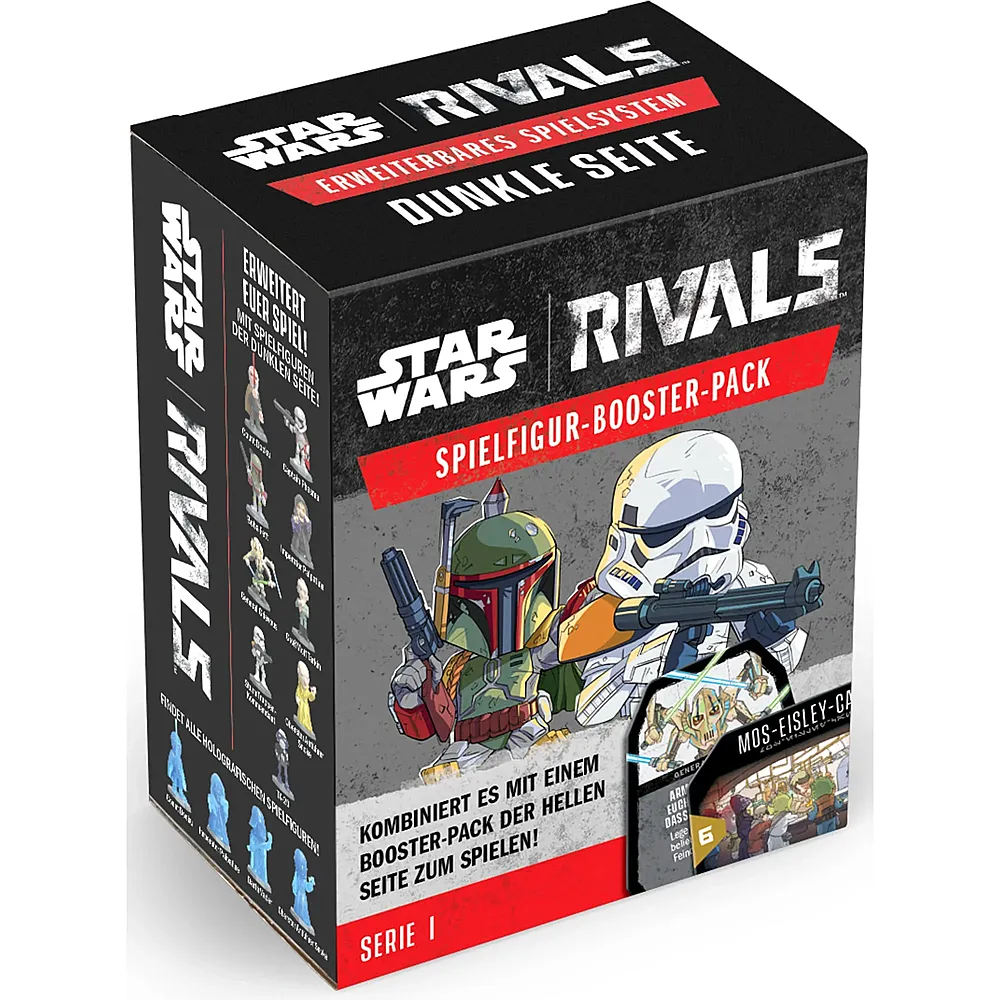 Funko Games Star Wars Rivals Dark Side, d Character Booster Pack, 11-fach ass., ab 7 Jahren