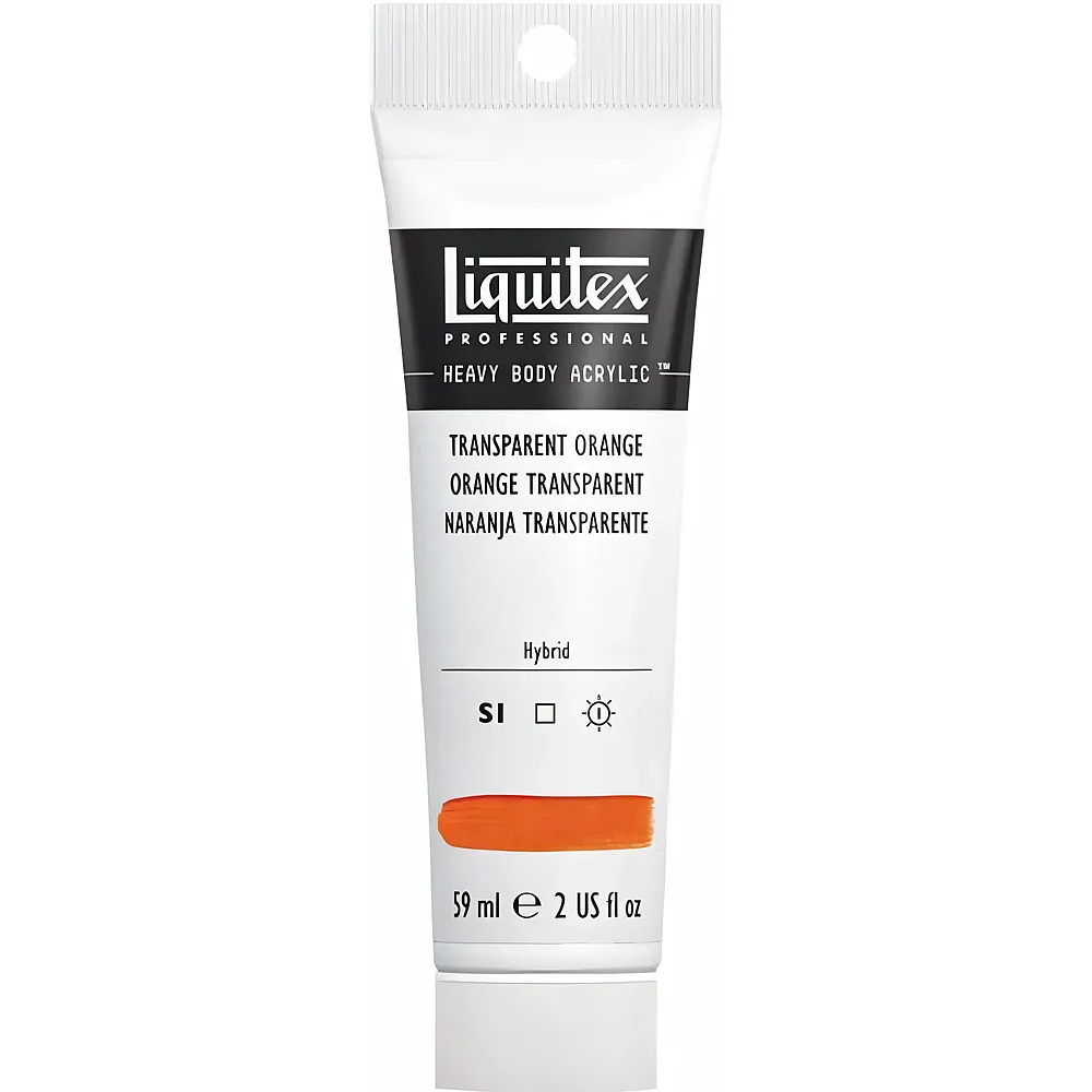 Liquitex Lqx Prof. Heavy Body Acrylfarbe 59ml Tube Transparent Orange - Suche