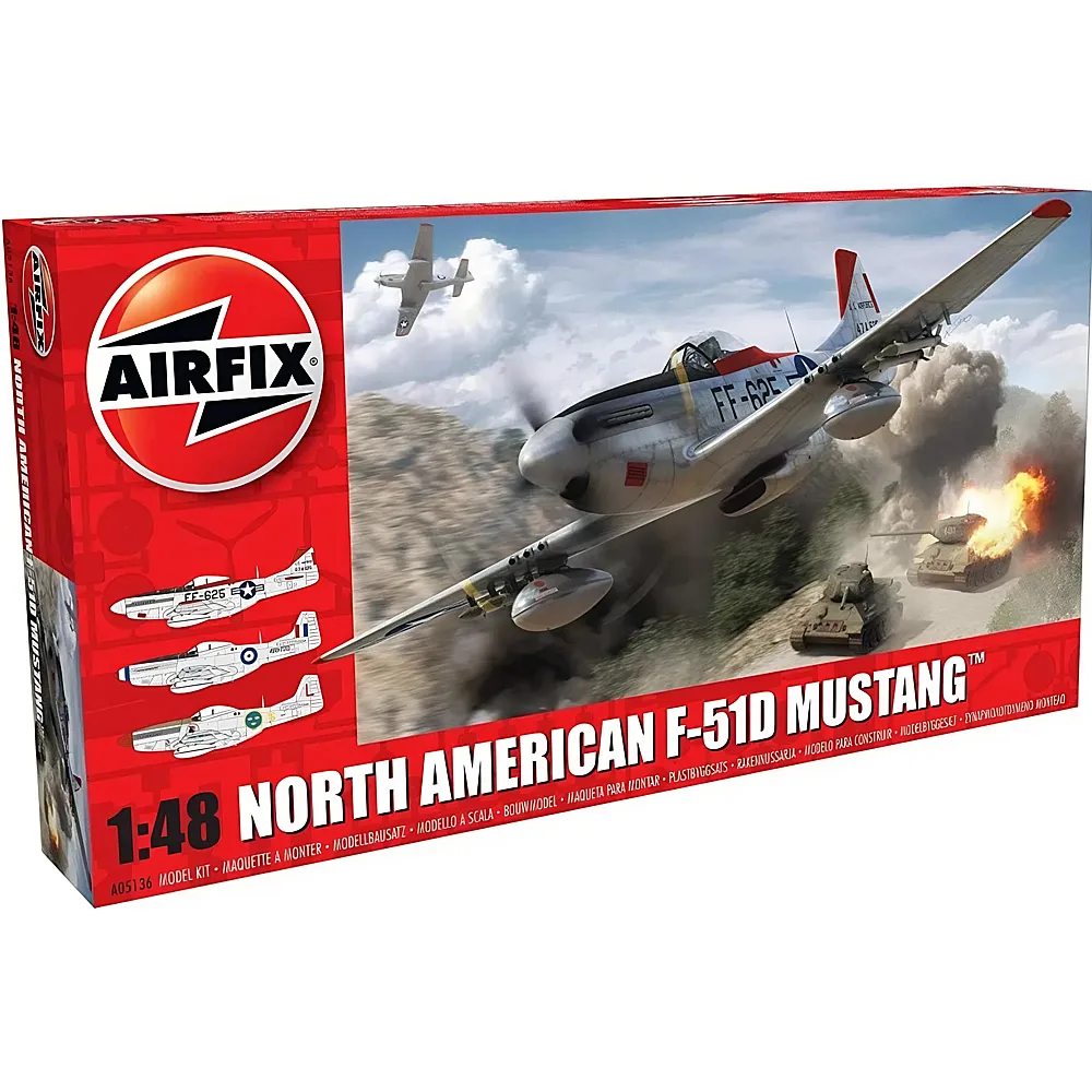 Airfix North American F51D Mustang