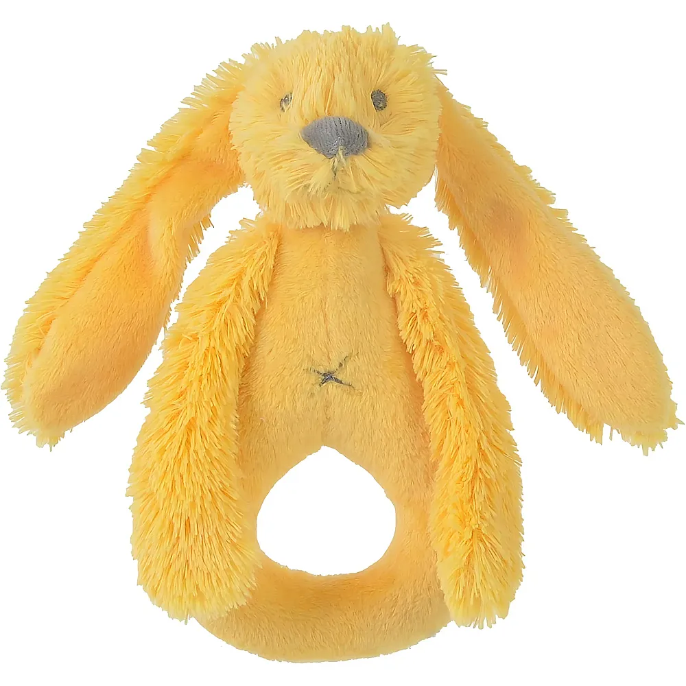 Happy Horse Rassel Hase Richie Gelb - 18 cm | Rasseln