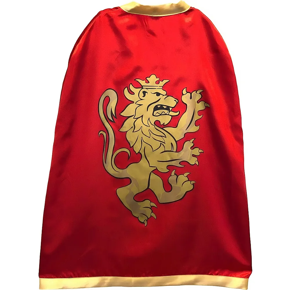Liontouch Edler Ritter Umhang L�we Rot/Gold
