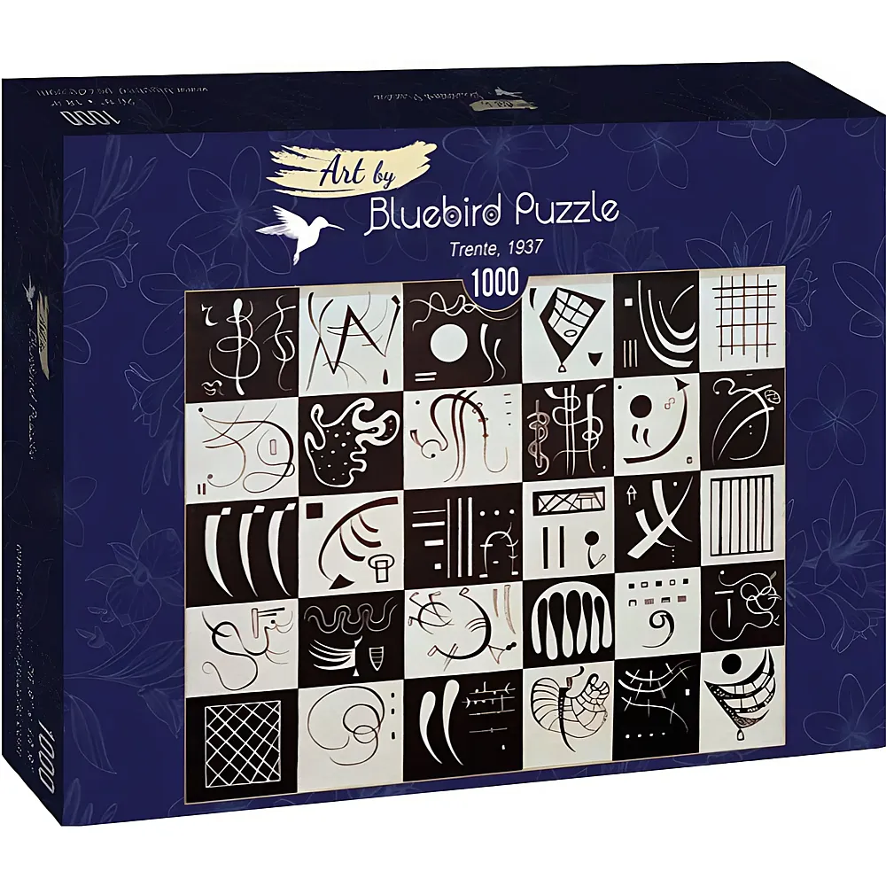 Bluebird Puzzle Vassily Kandinsky Kandinsky - Trente, 1937 1000Teile