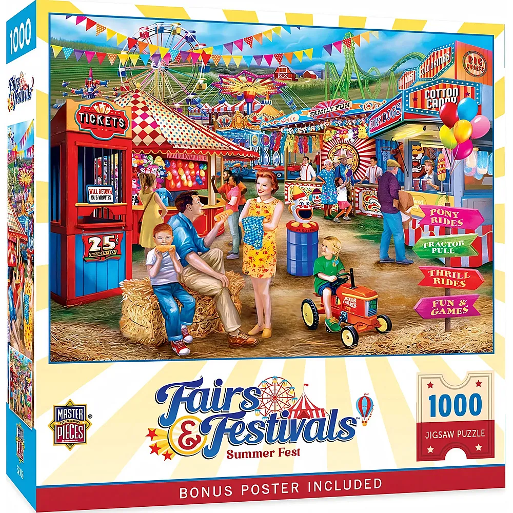 Master Pieces Puzzle Feten & Festivals - Sommerfest - 1000 Teile