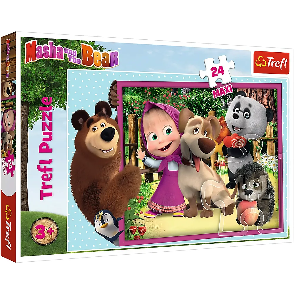Trefl Masha and the Bear - 24 Pieces Mascha und der B�r