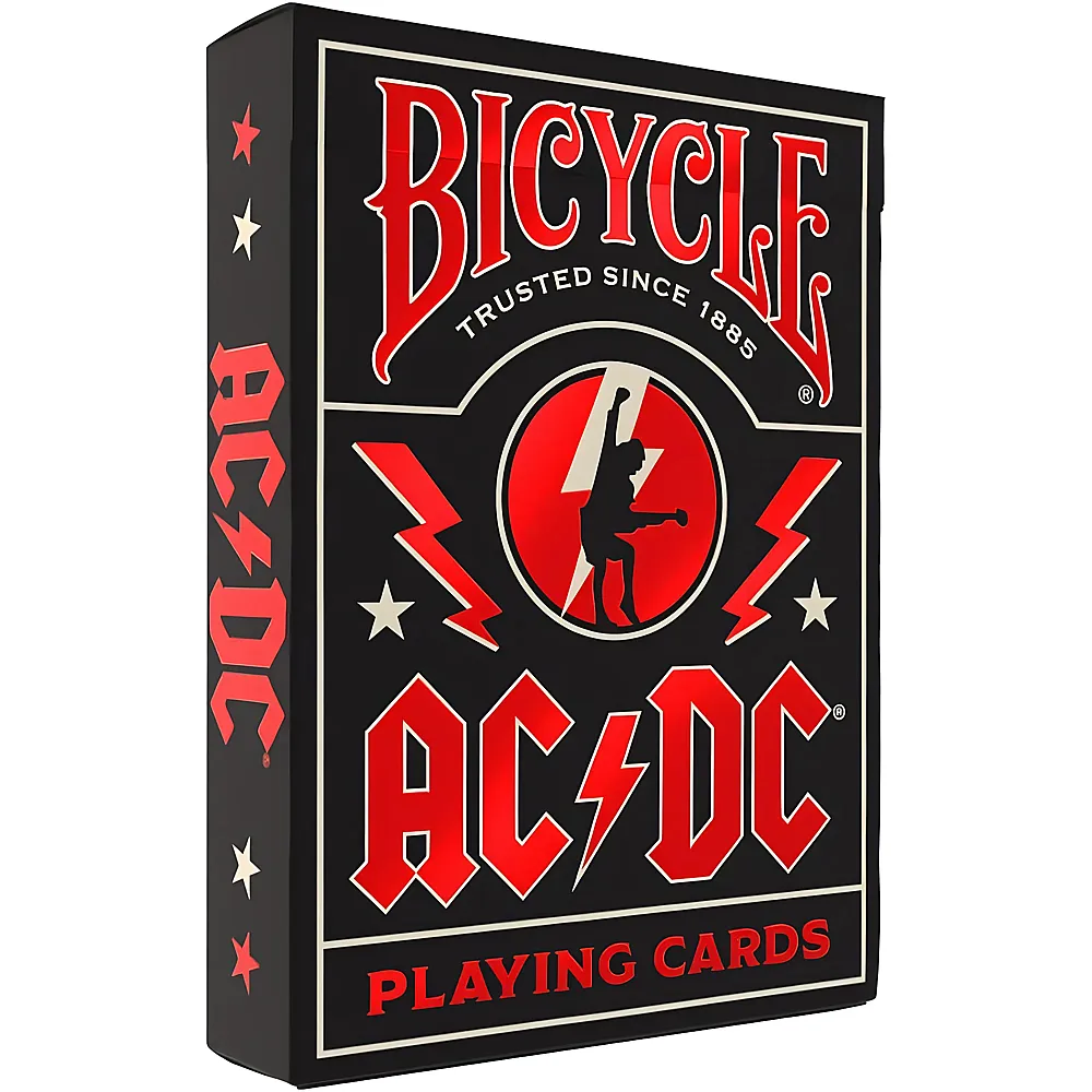 Bicycle Spielkarten AC/DC