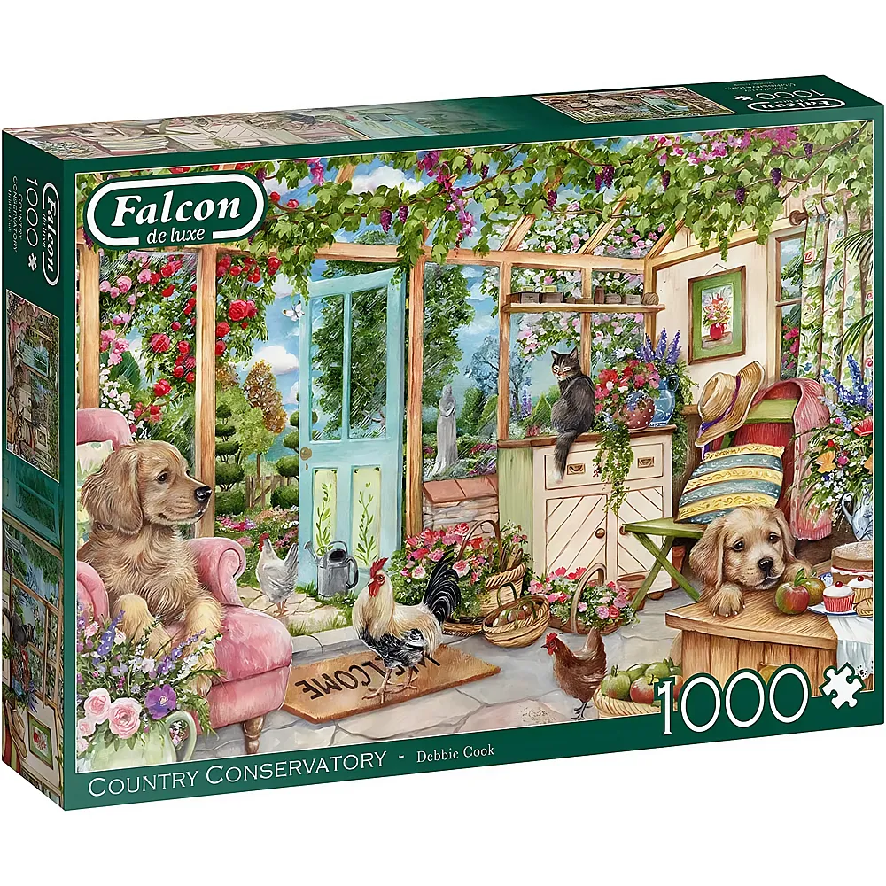 Falcon Puzzle Country Conservatory 1000Teile