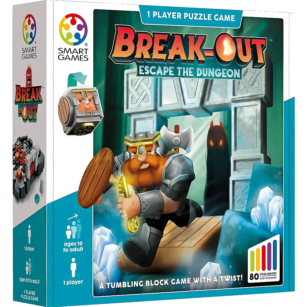 SmartGames Break-Out Dungeon - Mehrsprachig