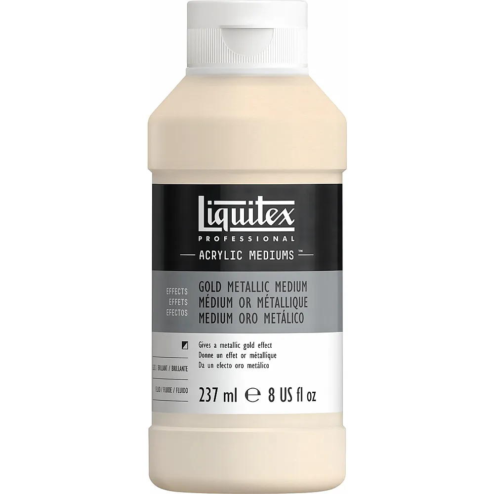 Liquitex Lqx Acryl Metallic Gold Medium 237ml - Suche