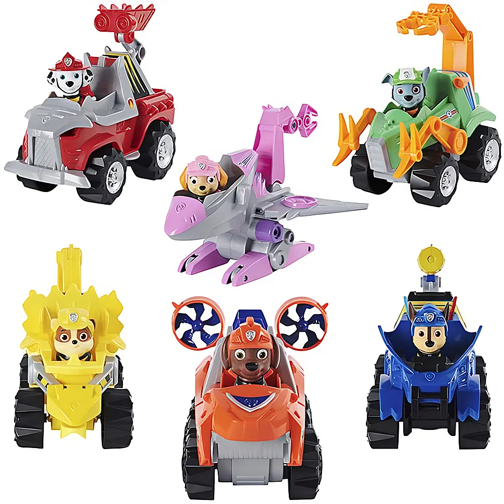 Spin Master Paw Patrol Dino Rescue Fahrzeuge