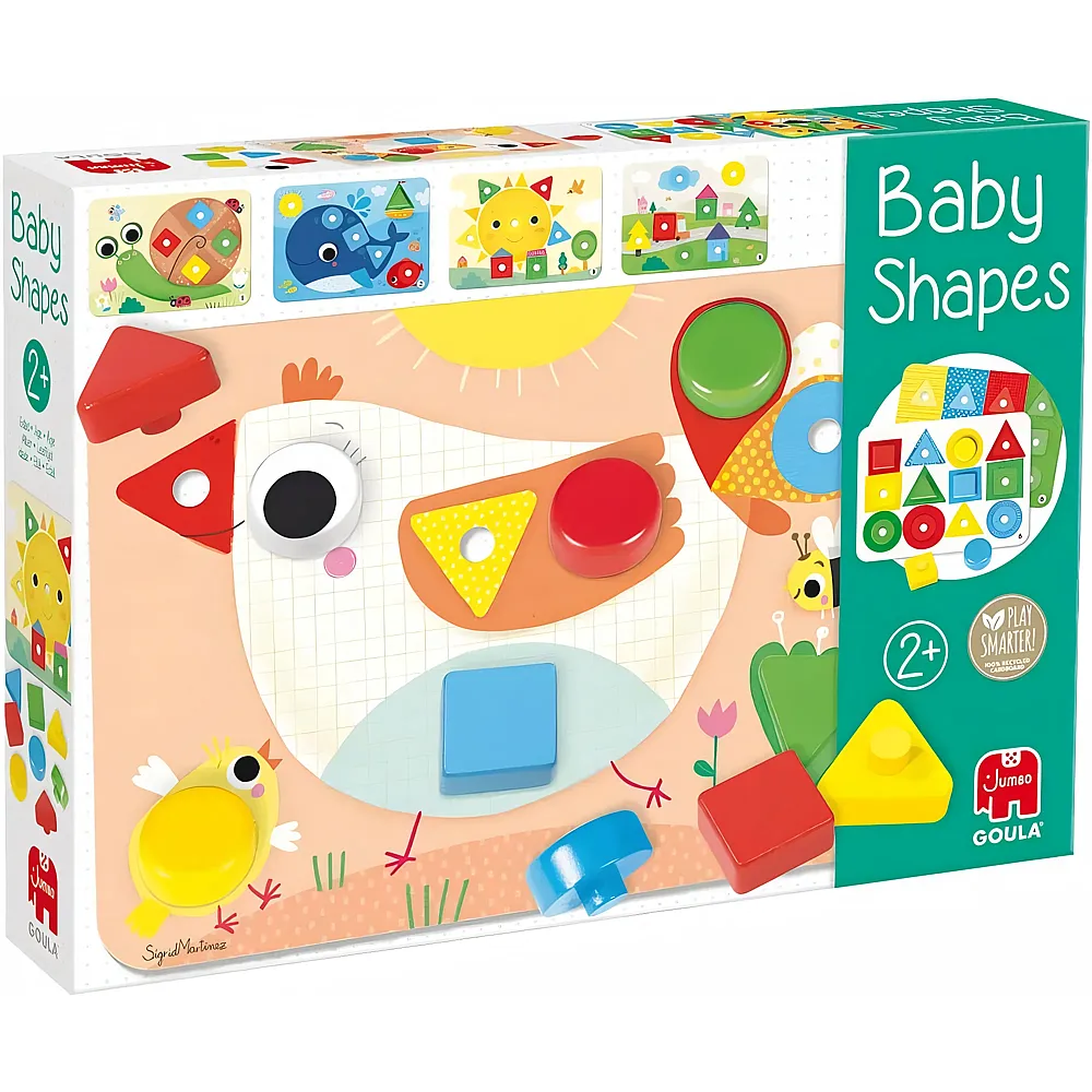 Jumbo Goula - Baby formt das Formspiel - Suche