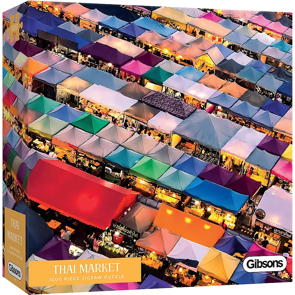 Gibsons Puzzle Thai Market Place 1000Teile