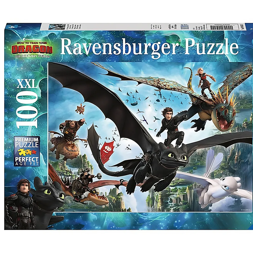 Ravensburger Dragons Die verborgene Welt 100XXL