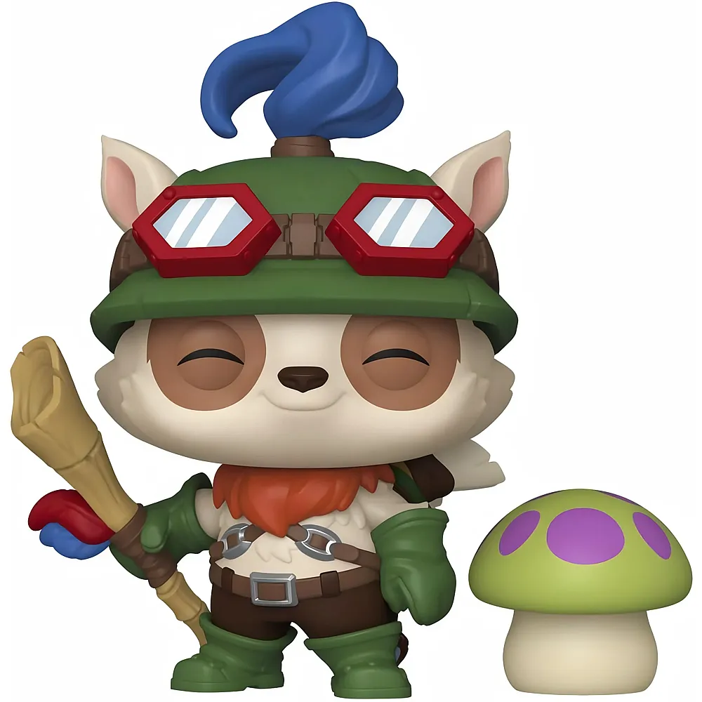 meinspielzeug - Funko Pop Games League of Legends- Teemo with Shroom 1138 | Lizenzfiguren