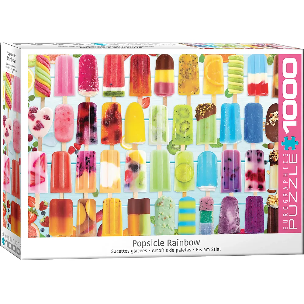 Eurographics Puzzle Popsicle Rainbow - 1000 Teile
