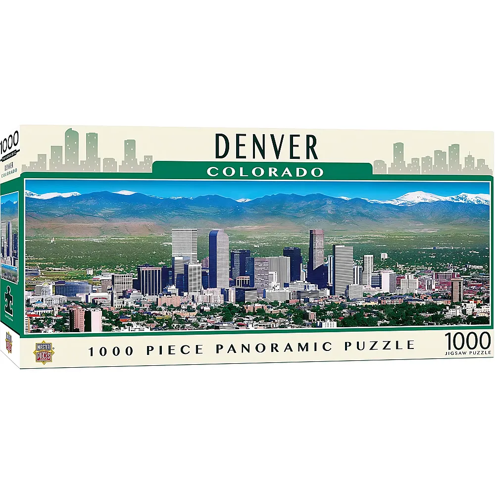 Master Pieces Puzzle Panorama Denver, Colorado 1000Teile