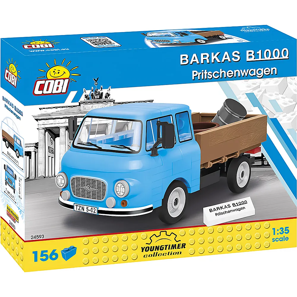 COBI Youngtimer Collection Barkas B1000 Pritschenwagen 24593