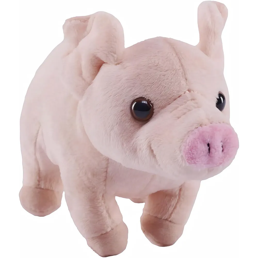 meinspielzeug - Wild Republic Pocketkins Schwein - 12 cm | Bauernhoftiere Pl�sch