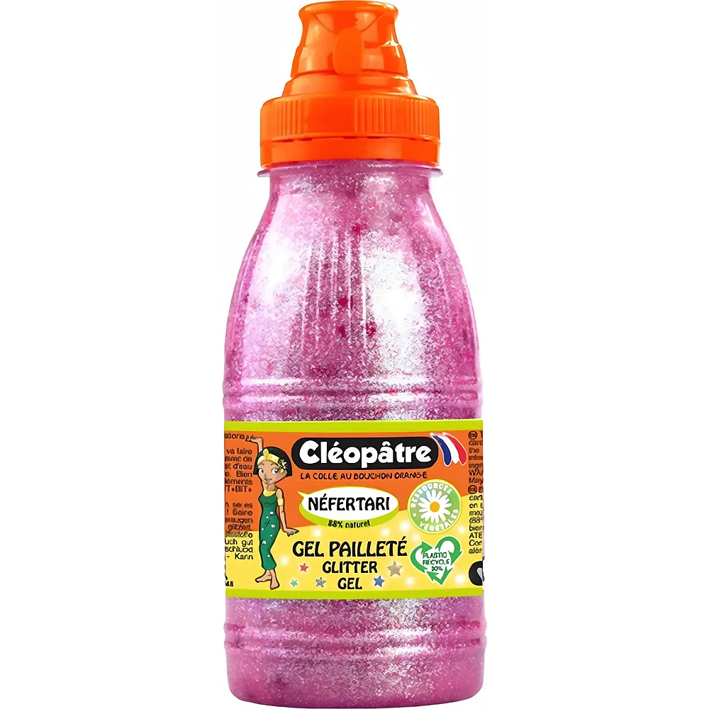 Cleopatre Gepailletten-gel 250ml Herzdekoration