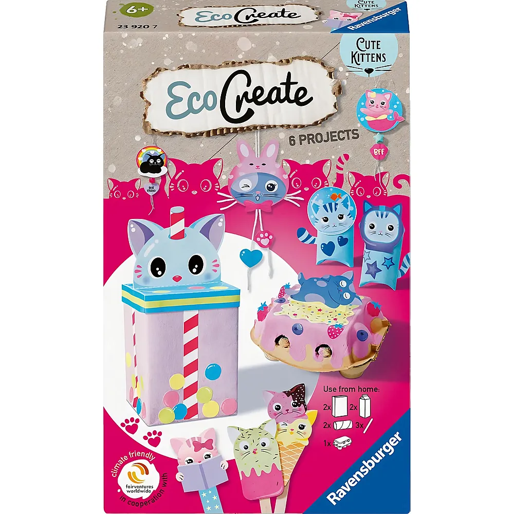 Ravensburger EcoCreate S�sse K�tzchen