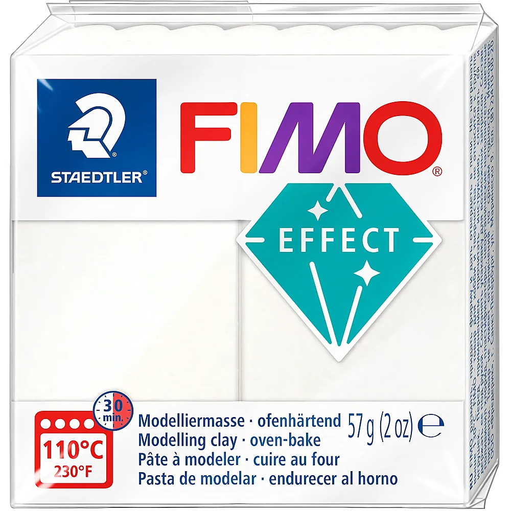 Fimo Effect Modelliermasse Metallic-Pearl - 57 g
