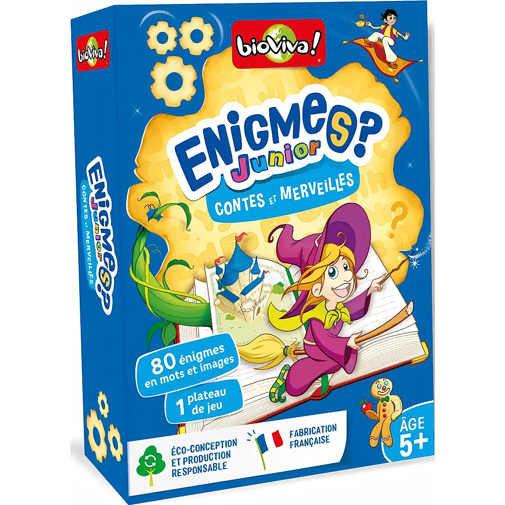 Bioviva Les Enigmes Junior Contes ET Merveilles FR