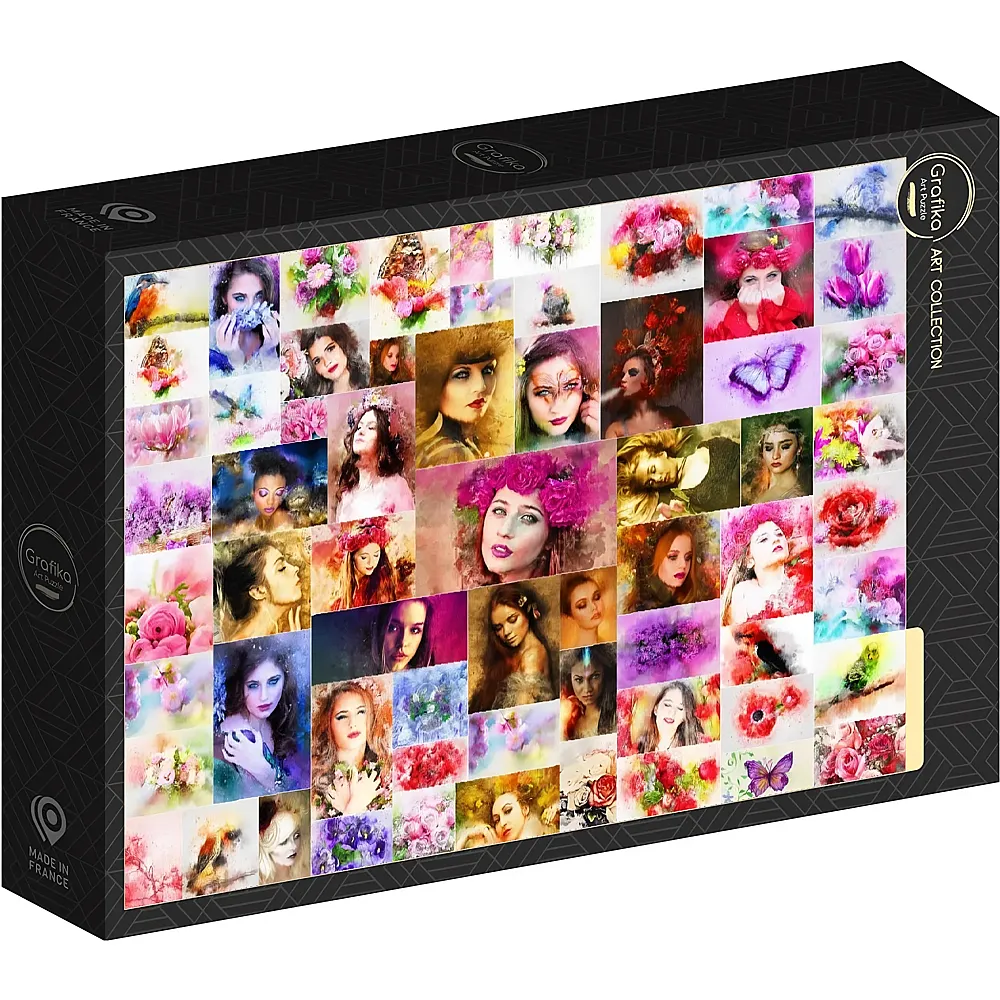 Grafika Puzzle Art Collection Collage - Frauen - 500 Teile