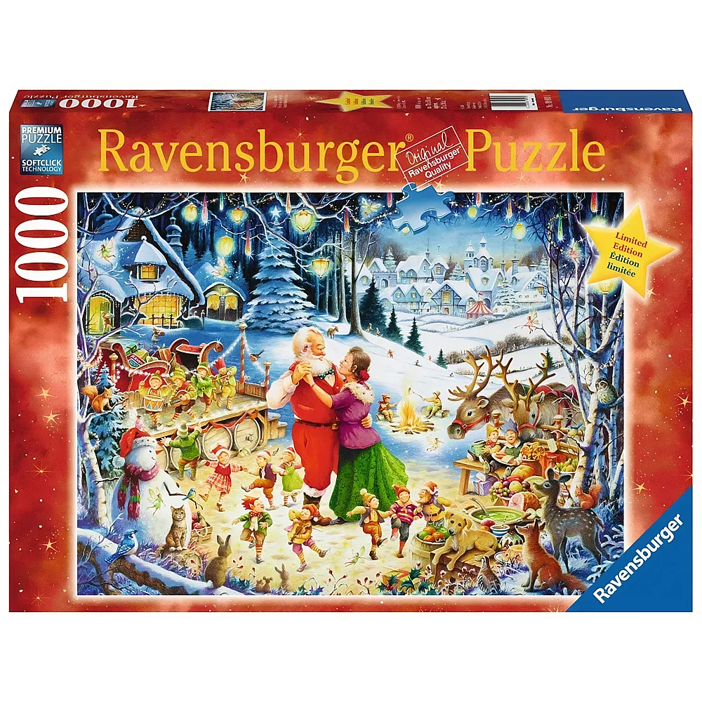 Ravensburger Puzzle Santa's Christmas Party - 1000 Teile