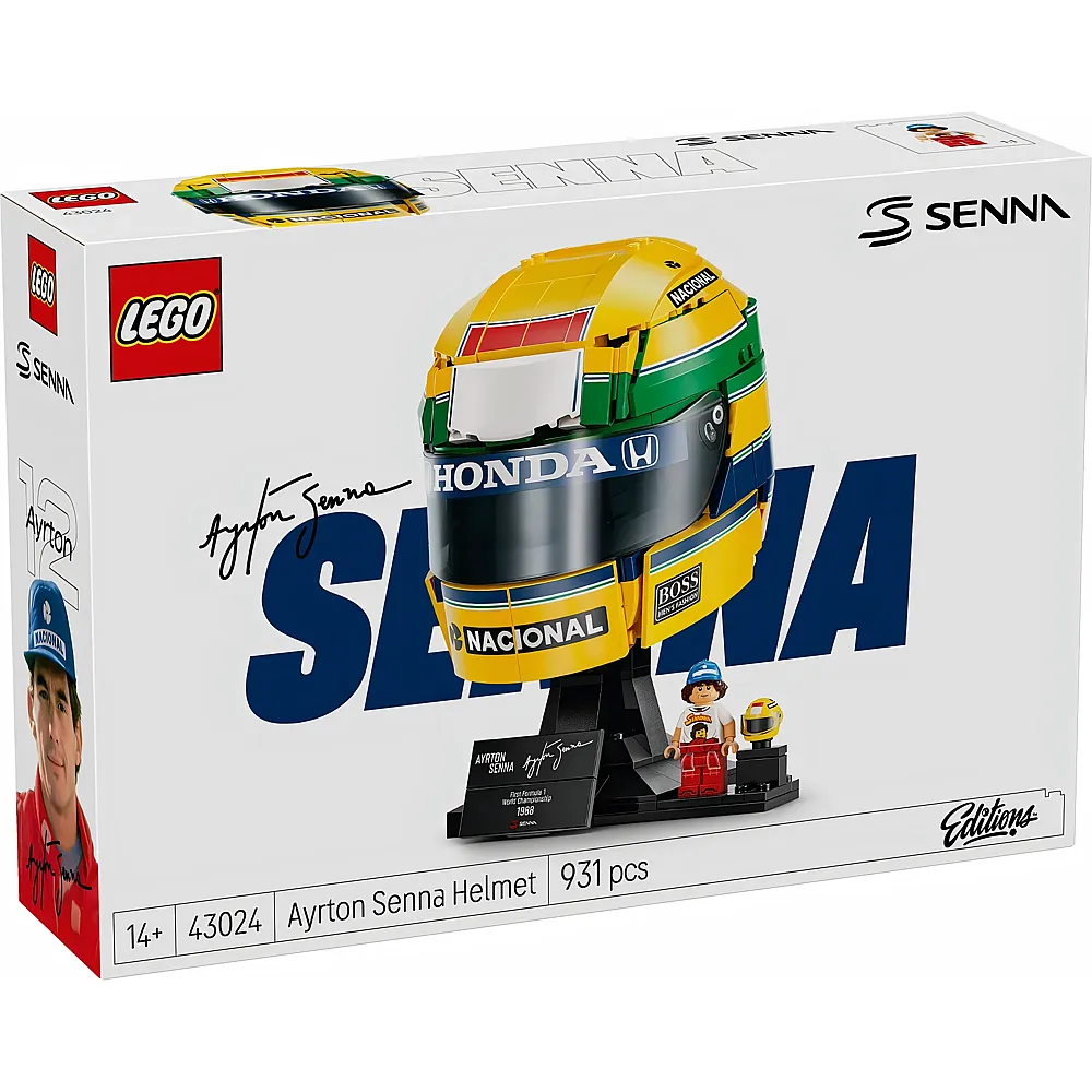LEGO Editions Ayrton Senna Helm 43024
