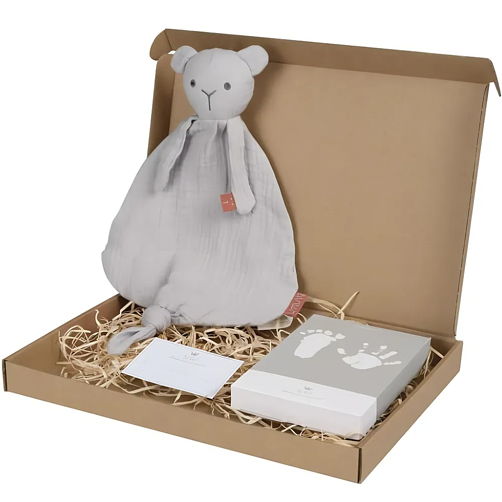BamBam Geschenksbox Erinnerung Grau 31 X 21 Cm