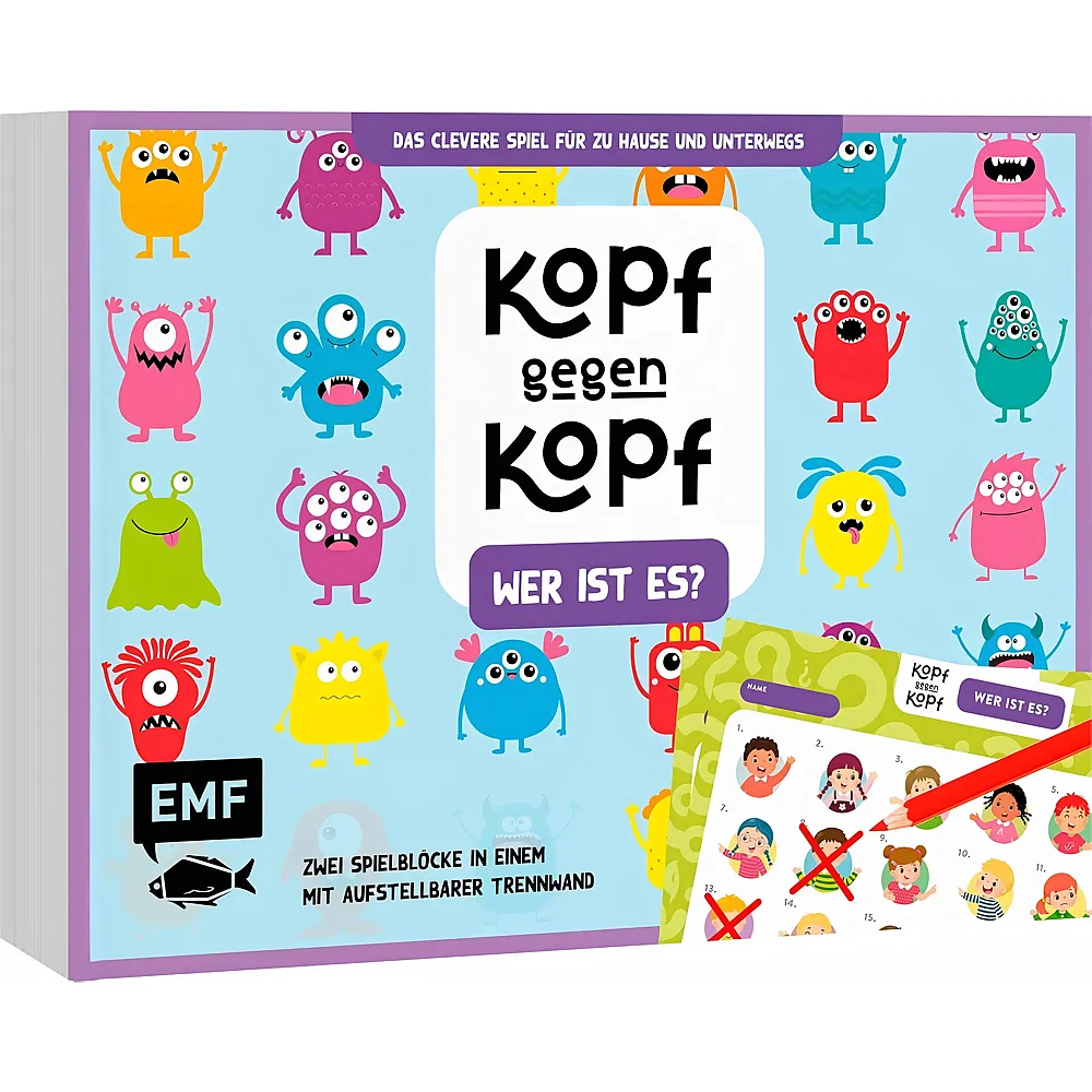 EMF Der ultimative Spielblock: Kopf gegen Kopf - Wer ist es
