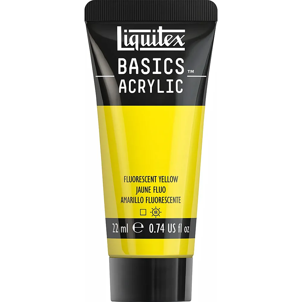 Liquitex Lqx Basics Acrylfarbe 22ml Tube Gelfb Fluo - Suche