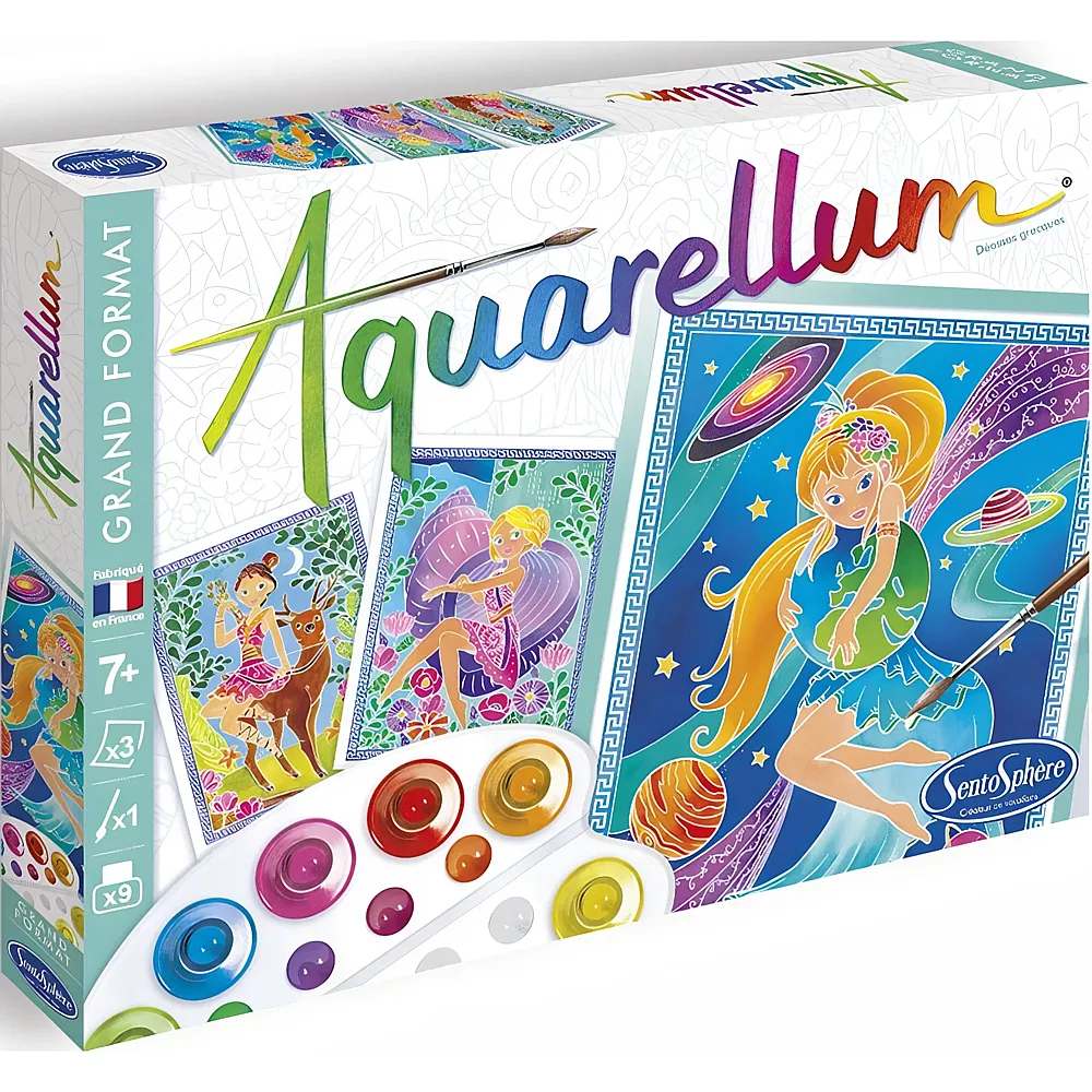 Sentosphere Aquarellum GM 3T Griechische Gttinnen fr-de-it-en-es-nl