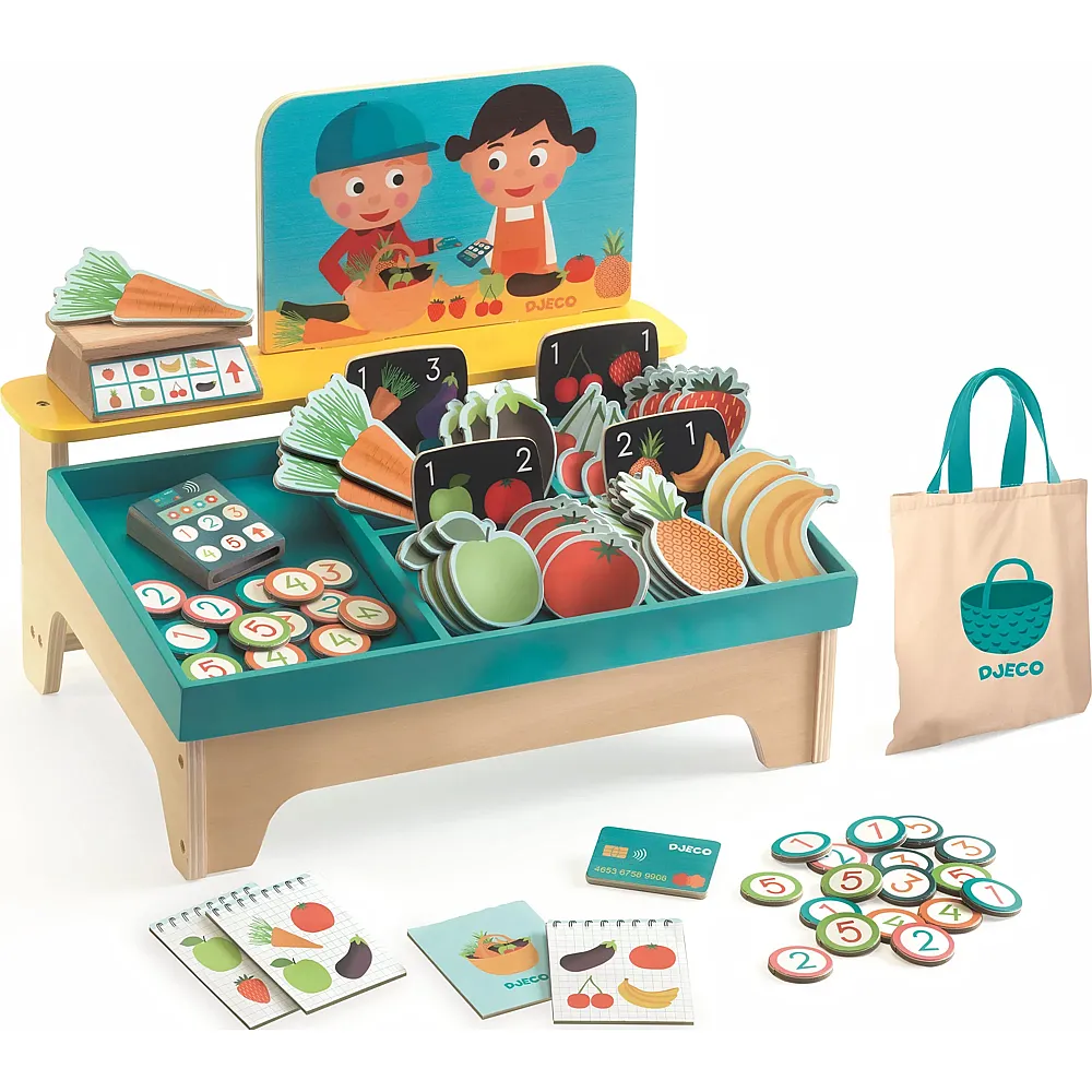 Djeco Rollenspiel L�a & Milo little market
