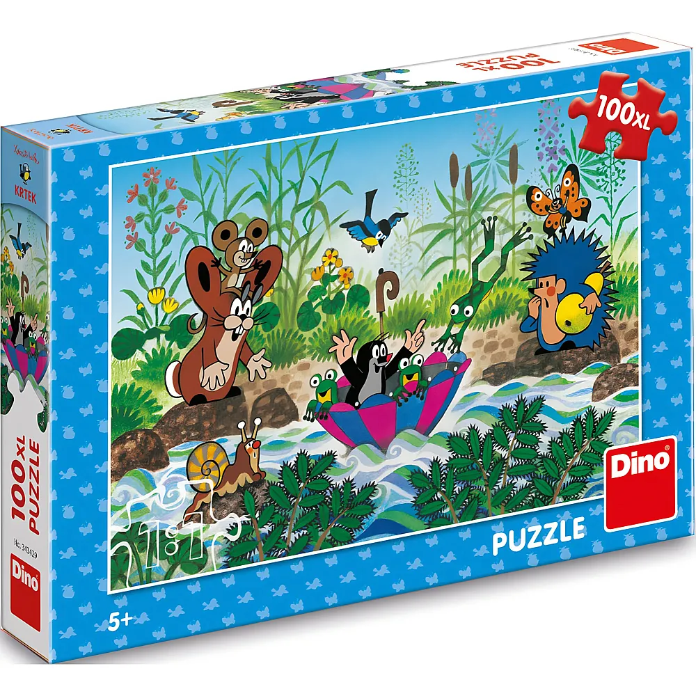 Dino Puzzle Der kleine Maulwurf 100Teile