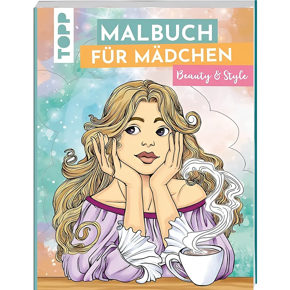 Frechverlag Topp Malbuch M�dchen Beauty & Style