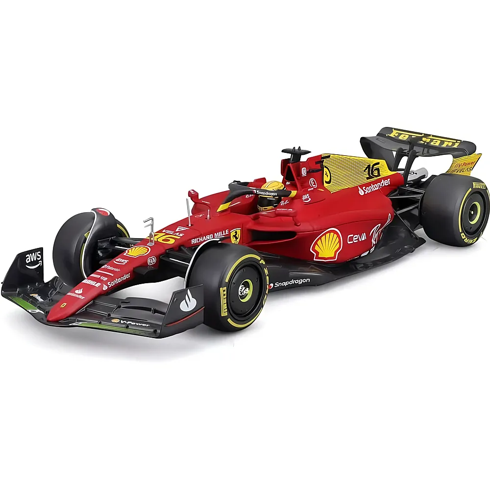Bburago 1:24 Ferrari F1-75 C. Leclerc 2022