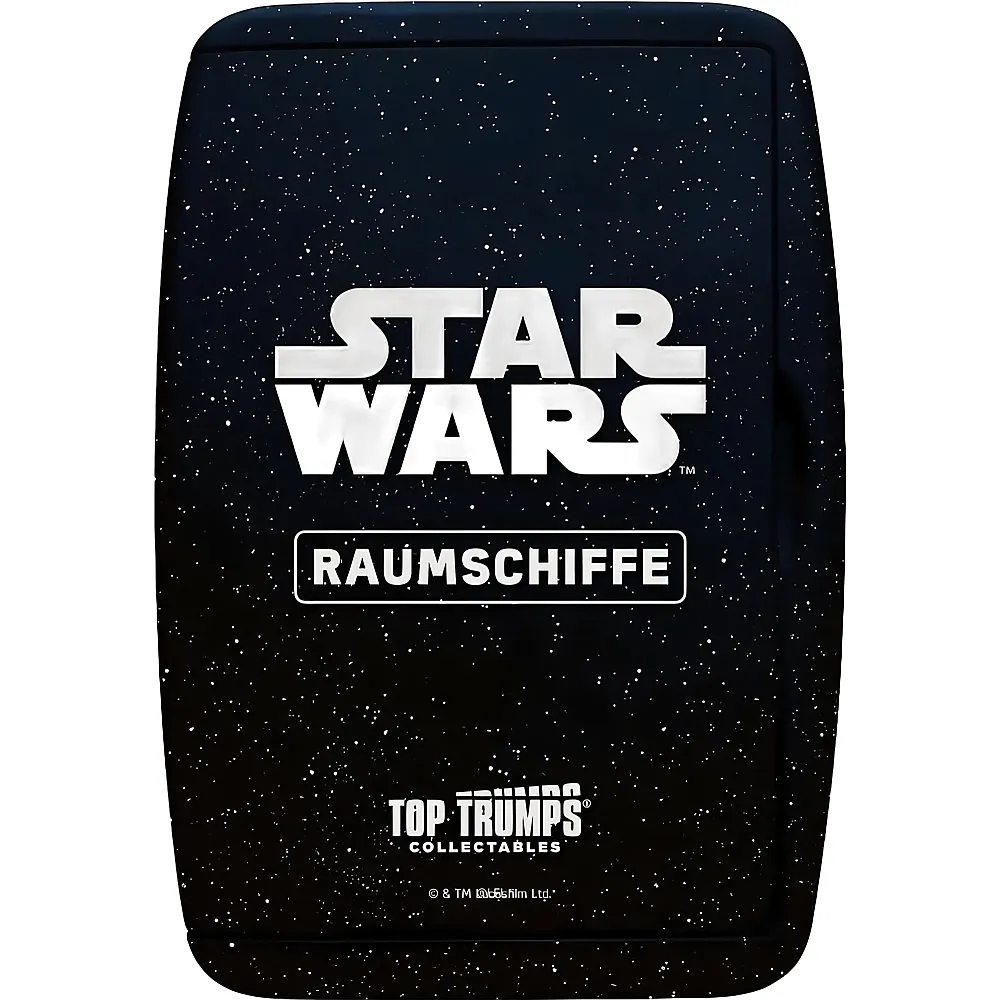 Winning Moves Top Trumps Collectables Star Wars Raumschiffe Kartenspiel DE