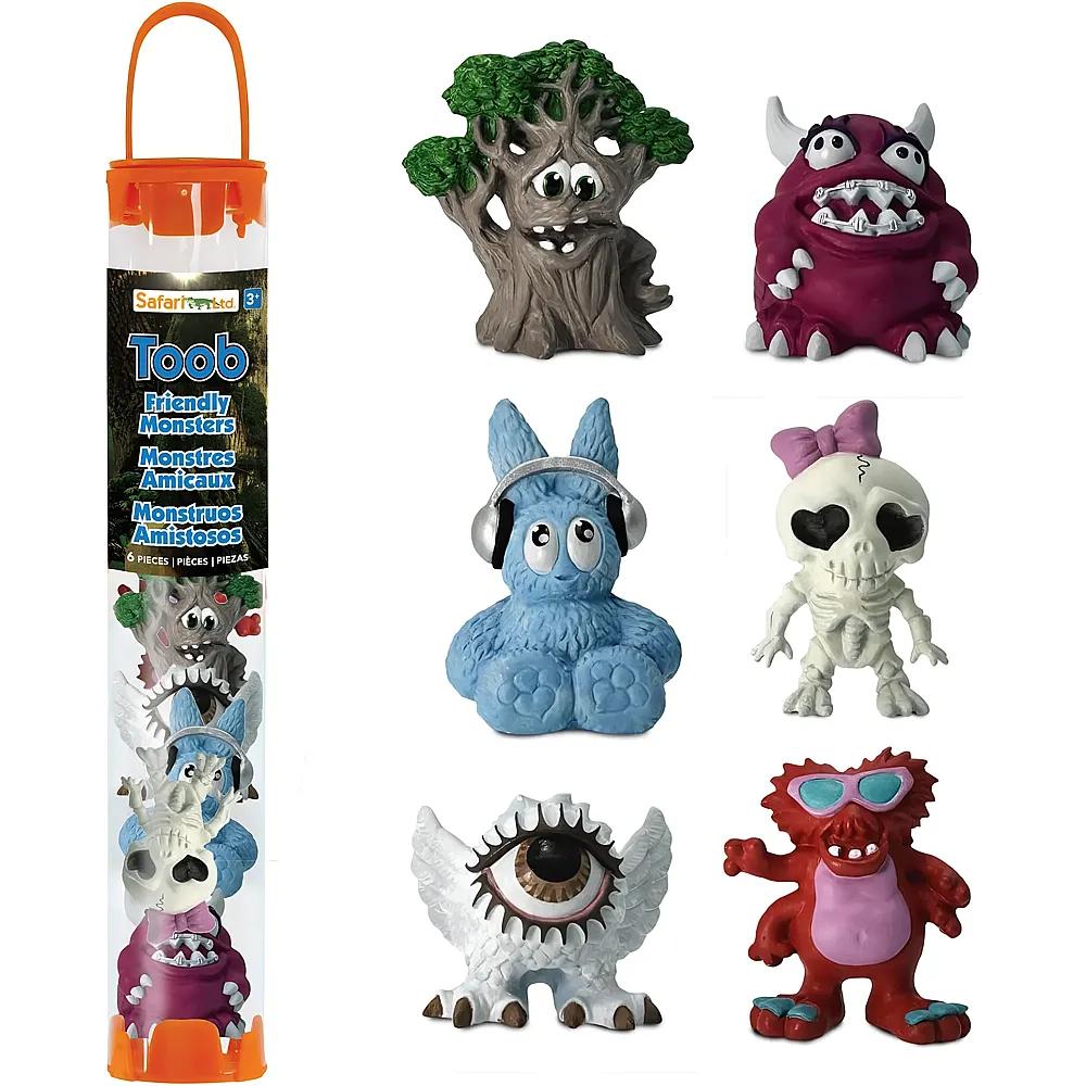 Safari Ltd. Toob Freundliche Monster - 6 Teile