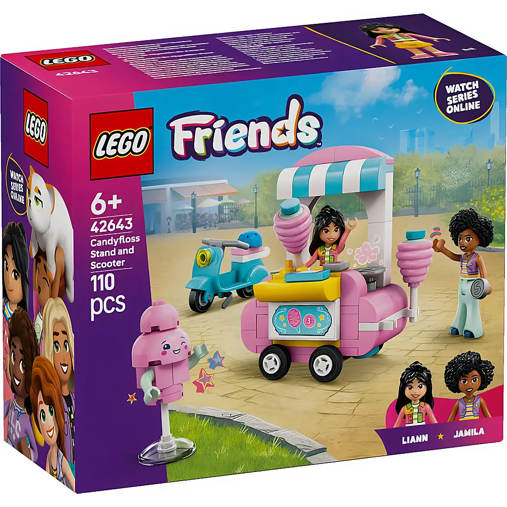 LEGO Friends Zuckerwattestand 42643