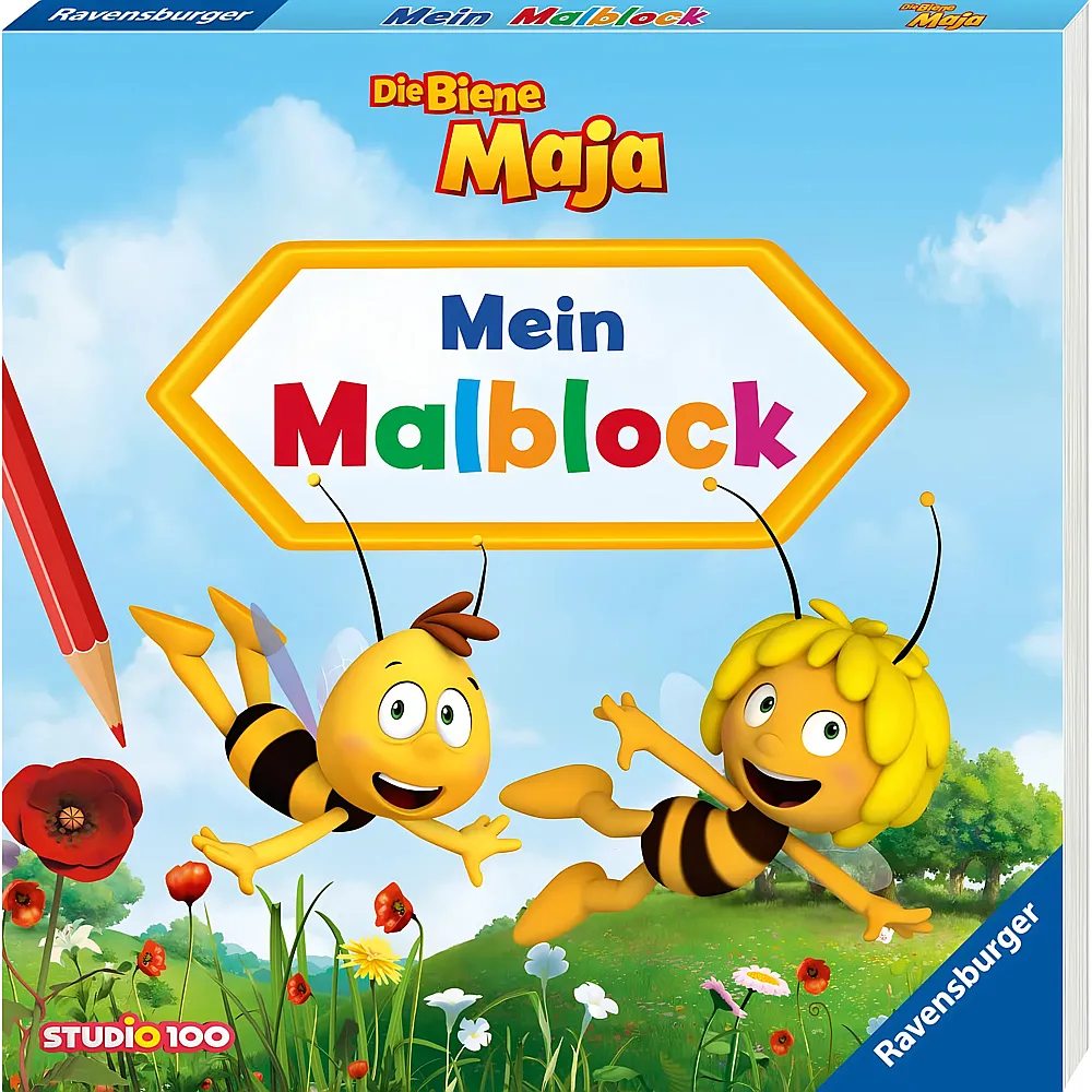 Ravensburger Die Biene Maja: Mein Malblock