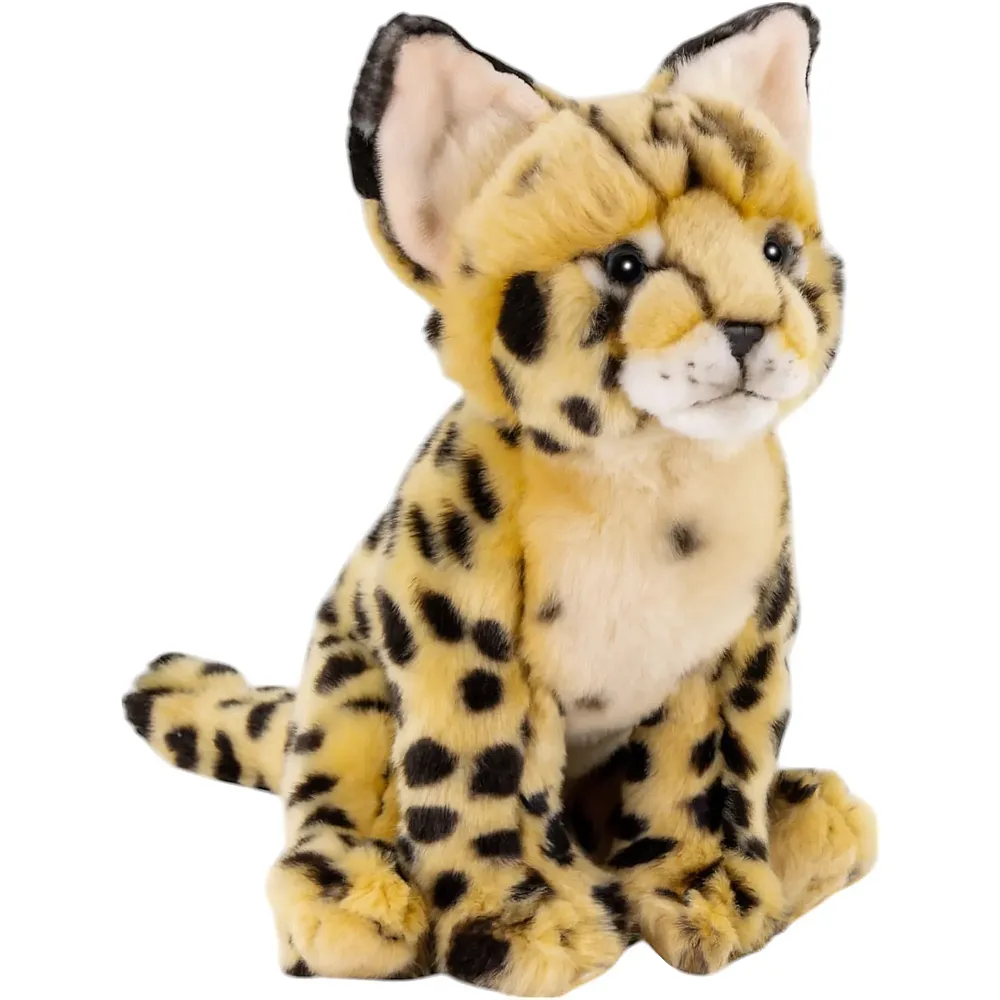 Carl Dick Serval Katze - 26 cm - Wildtiere Pl�sch