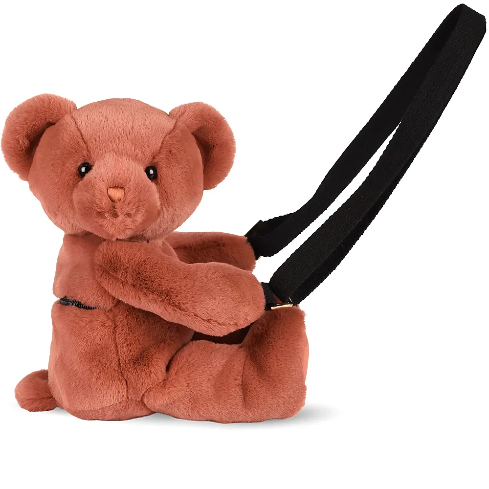 Doudou et Compagnie Umh�ngetasche B�r terracotta 30cm
