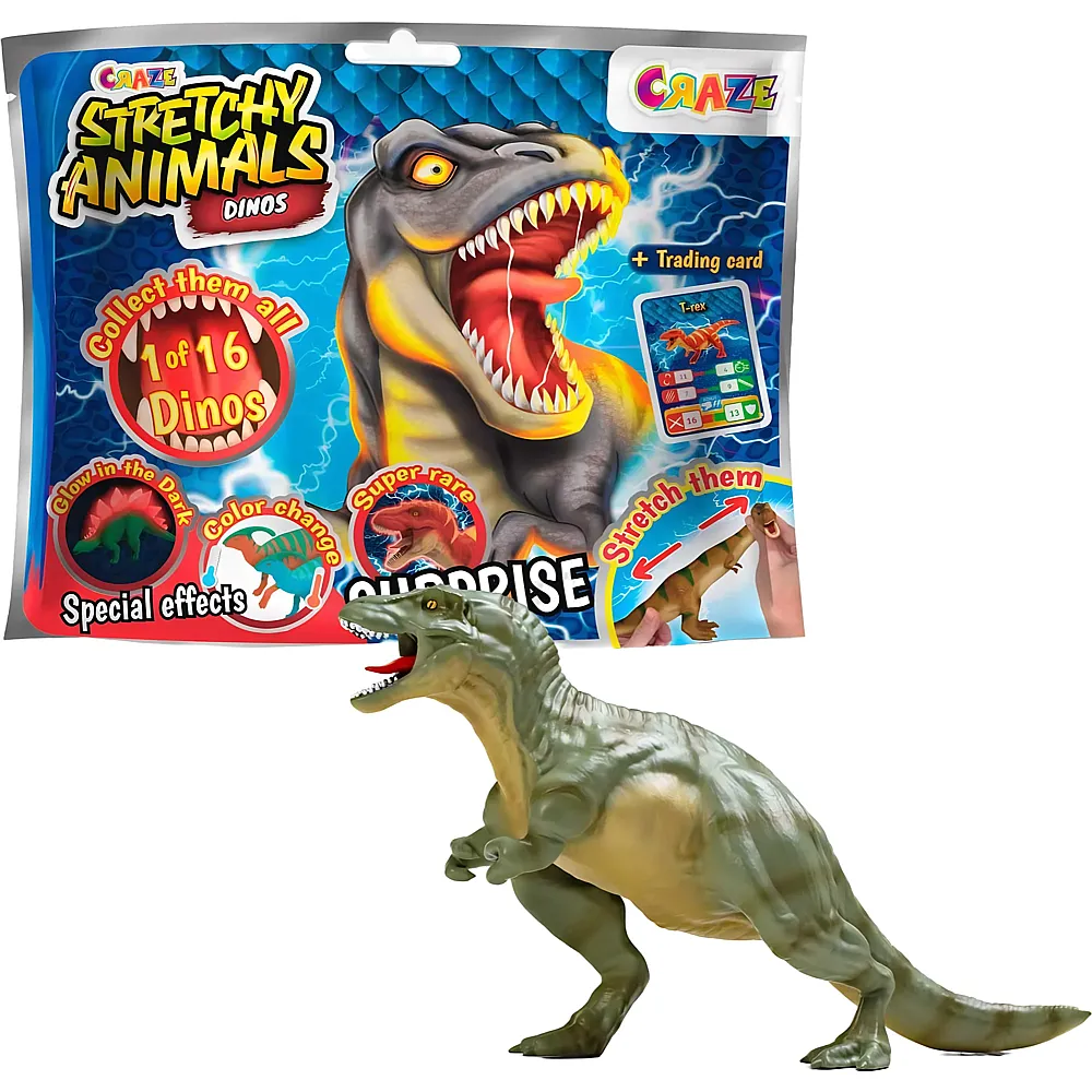 Craze Stretchy Animals Dino