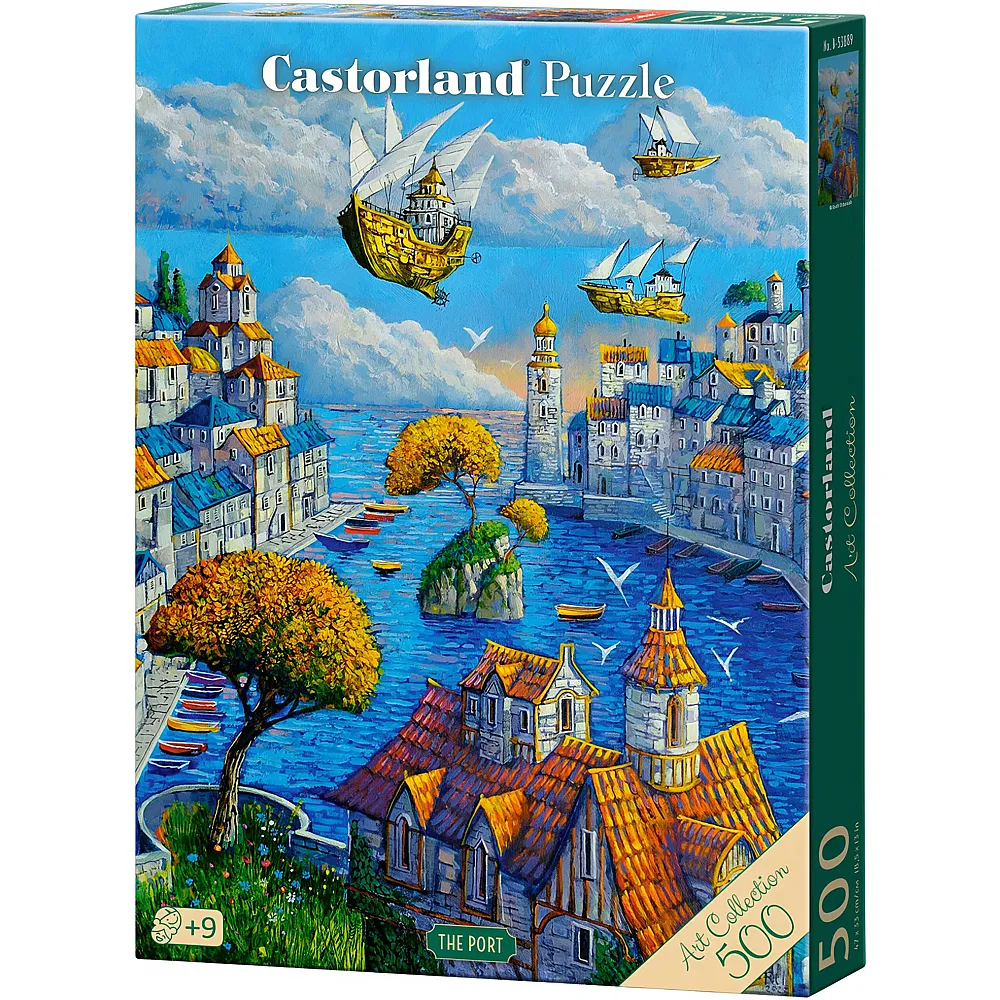 Castorland Puzzle The Port - 500 Teile