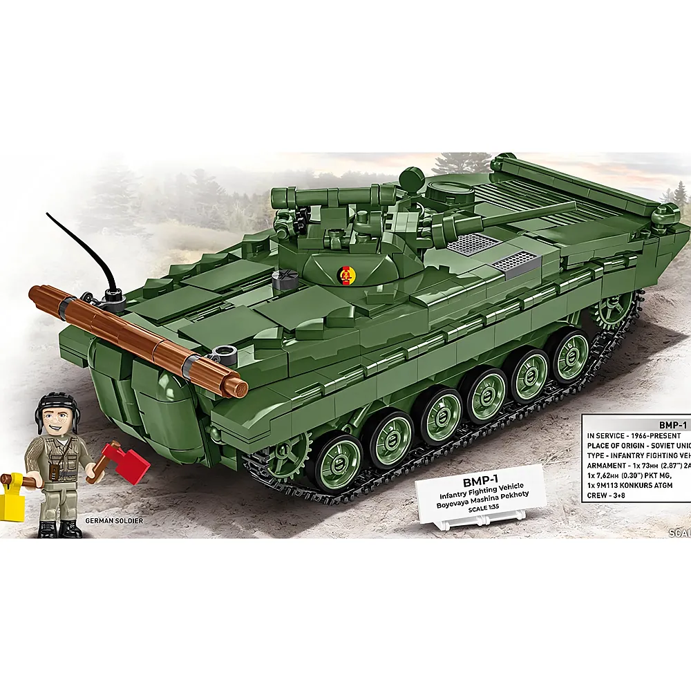 COBI BMP-1 / 758 pcs. Boyevaya Mashina Pekhoty