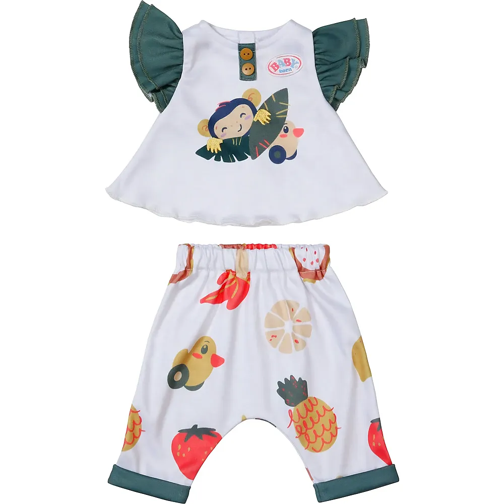 Zapf Creation Baby Born Äffchen Outfit - 43 cm | Puppenkleider
