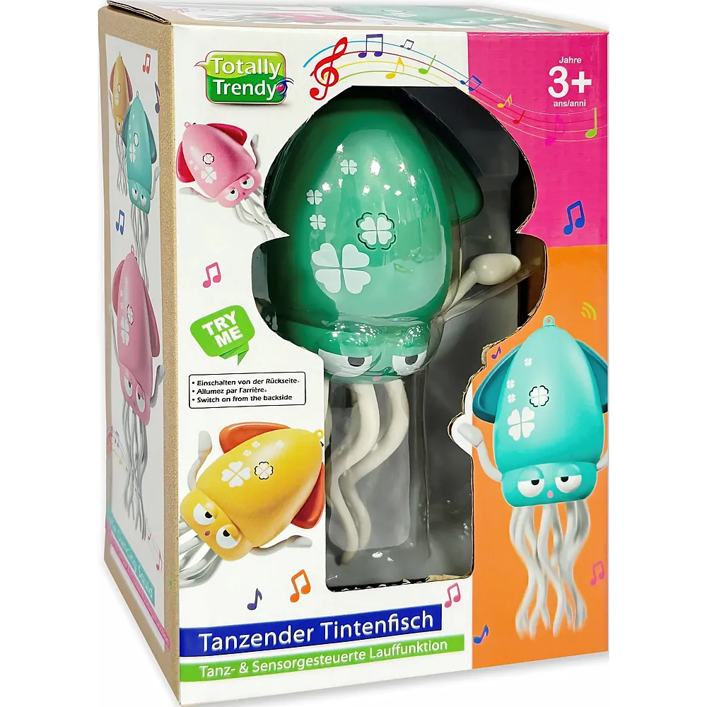Totally Trendy Tanzender Tintenfisch gr�n