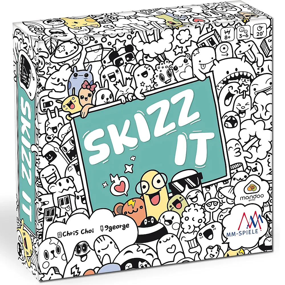 HUCH Spiele Skizz it - Deutsch