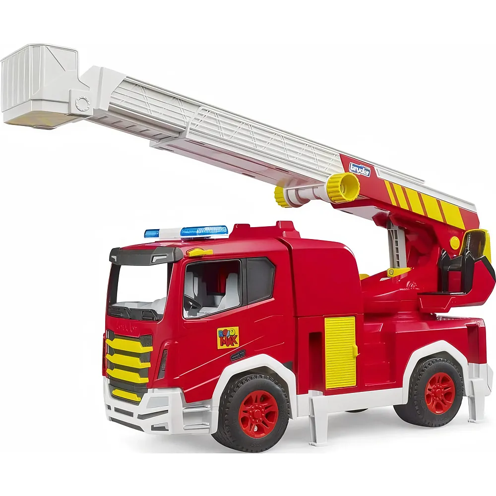 Bruder Roadmax Feuerwehr-LKW mit Drehleiter