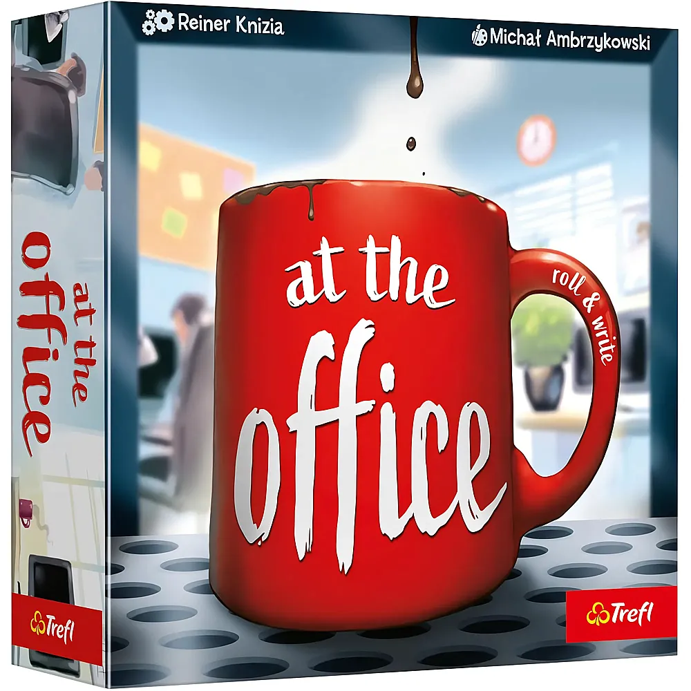 meinspielzeug - Trefl Spiele At The Office - Strategisches Familienspiel - Deutsch | Familienspiele